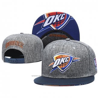 Casquette Oklahoma City Thunder Gris Bleu