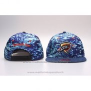 Casquette Oklahoma City Thunder Snapback Bleu2