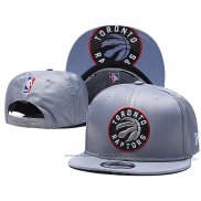 Casquette Toronto Raptors Gris Argent