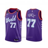 Maillot 2020 Rising Star Luka Doncic #77 World Volet