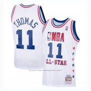 Maillot All Star 1985 Isiah Thomas #11 Blanc