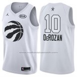 Maillot All Star 2018 Toronto Raptors DeMar DeRozan #10 Blanc