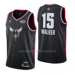 Maillot All Star 2019 Charlotte Hornets Kemba Walker #15 Noir