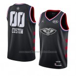 Maillot All Star 2019 New Orleans Pelicans Personnalise Noir