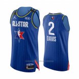 Maillot All Star 2020 Los Angeles Lakers Anthony Davis #2 Autentico Bleu