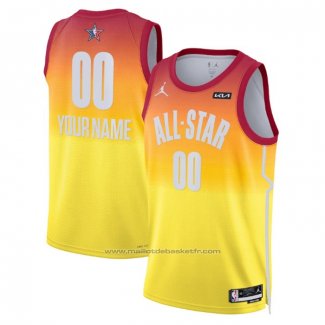 Maillot All Star 2023 Personnalise Orange