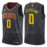 Maillot Atlanta Hawks Antonius Cleveland #0 Icon 2018 Noir