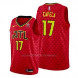 Maillot Atlanta Hawks Clint Capela #17 Statement 2019-20 Rouge