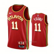 Maillot Atlanta Hawks Trae Young #11 Icon 2022-23 Rouge