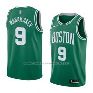 Maillot Boston Celtics Brad Wanamaker #9 Icon 2017-18 Vert