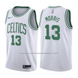 Maillot Boston Celtics Marcus Morris #13 Association 2017-18 Blanc