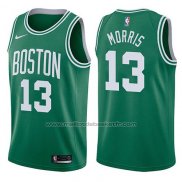 Maillot Boston Celtics Marcus Morris #13 Icon 2017-18 Vert