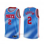 Maillot Brooklyn Nets Blake Griffin #2 Classic 2020-21 Bleu