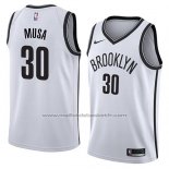 Maillot Brooklyn Nets Dzanan Musa #30 Association 2018 Blanc