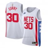 Maillot Brooklyn Nets Seth Curry #30 Classic 2022-23 Blanc