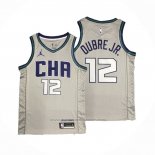 Maillot Charlotte Hornets Kelly Oubre JR. #12 Ville Edition Gris