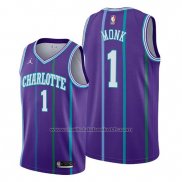 Maillot Charlotte Hornets Malik Monk #1 Classic 2019-20 Volet