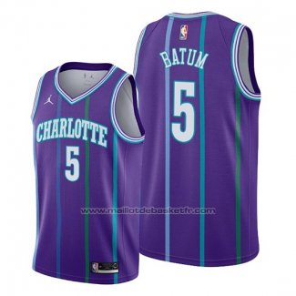 Maillot Charlotte Hornets Nicolas Batum #5 Classic 2019-20 Volet