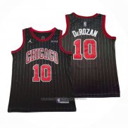 Maillot Chicago Bulls Demar Derozan #10 Statement 2020-21 Noir