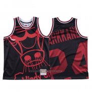 Maillot Chicago Bulls Lauri Markkanen #24 Mitchell & Ness Big Face Noir