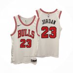 Maillot Chicago Bulls Michael Jordan #23 Association Authentique Blanc
