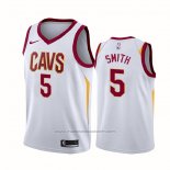 Maillot Cleveland Cavaliers Cavaliers Dennis Smith #5 Association 2017-18 Blanc