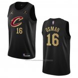 Maillot Cleveland Cavaliers Cedi Osman #16 Statement 2022-23 Noir