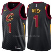 Maillot Cleveland Cavaliers Derrick Rose #1 Statement 2017-18 Noir