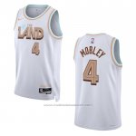 Maillot Cleveland Cavaliers Evan Mobley #4 Ville 2022-23 Blanc