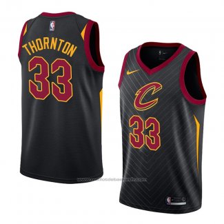 Maillot Cleveland Cavaliers Marcus Thornton #33 Statement 2018 Noir