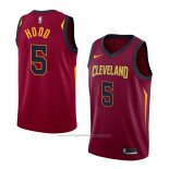 Maillot Cleveland Cavaliers Rodney Hood #5 Icon 2018 Rouge