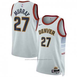 Maillot Denver Nuggets Jamal Murray #27 Ville 2022-23 Blanc