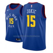 Maillot Denver Nuggets Nikola Jokic #15 Statement 2018-19 Bleu