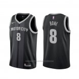 Maillot Detroit Pistons Jordan Bone #8 Ville Noir