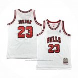 Maillot Enfant Chicago Bulls Michael Jordan #23 Mitchell & Ness 1997-98 Blanc