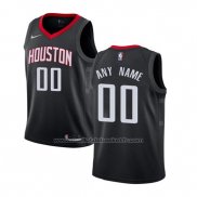 Maillot Enfant Houston Rockets Personnalise 17-18 Noir