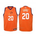 Maillot Enfant Phoenix Suns Dario Saric #20 Statement 2020-21 Orange