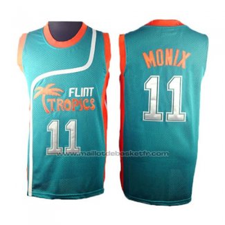 Maillot Film Flint Tropscs Ed Monix #11 Vert