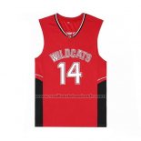 Maillot Film Wildcats Bolton #14 Rouge