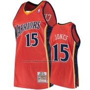 Maillot Golden State Warriors Damian Jones #15 2009-10 Hardwood Classics Orange