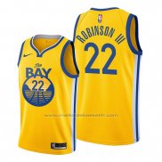 Maillot Golden State Warriors Glenn Robinson III #22 Ville Jaune