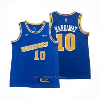 Maillot Golden State Warriors Tim Hardaway #10 Classic 2022-23 Bleu