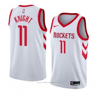 Maillot Houston Rockets Brandon Knight #11 Association 2018 Blanc