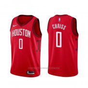 Maillot Houston Rockets Marquese Chriss #0 Earned Rouge