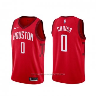 Maillot Houston Rockets Marquese Chriss #0 Earned Rouge