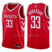 Maillot Houston Rockets Ryan Anderson #33 Swingman 2017-18 Rouge