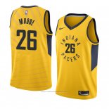 Maillot Indiana Pacers Ben Moore #26 Statement 2018 Jaune