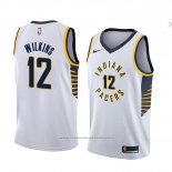 Maillot Indiana Pacers Damien Wilkins #12 Association 2018 Blanc