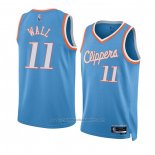 Maillot Los Angeles Clippers John Wall #11 Ville 2021-22 Bleu