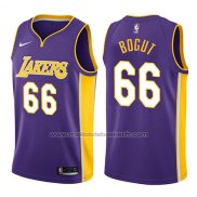 Maillot Los Angeles Lakers Andrew Bogut #66 Statement 2017-18 Volet